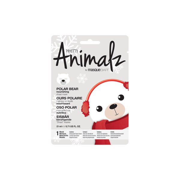 Pretty Animalz by Masque Bar Polar Bear Sheet Mask