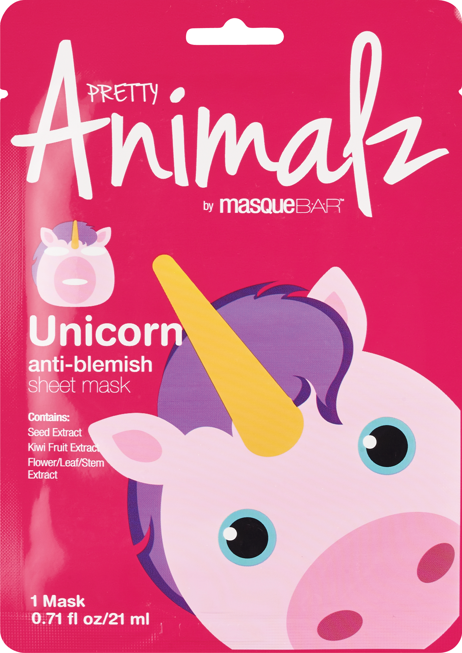 Pretty Animalz by Masque Bar, Sheet Mask