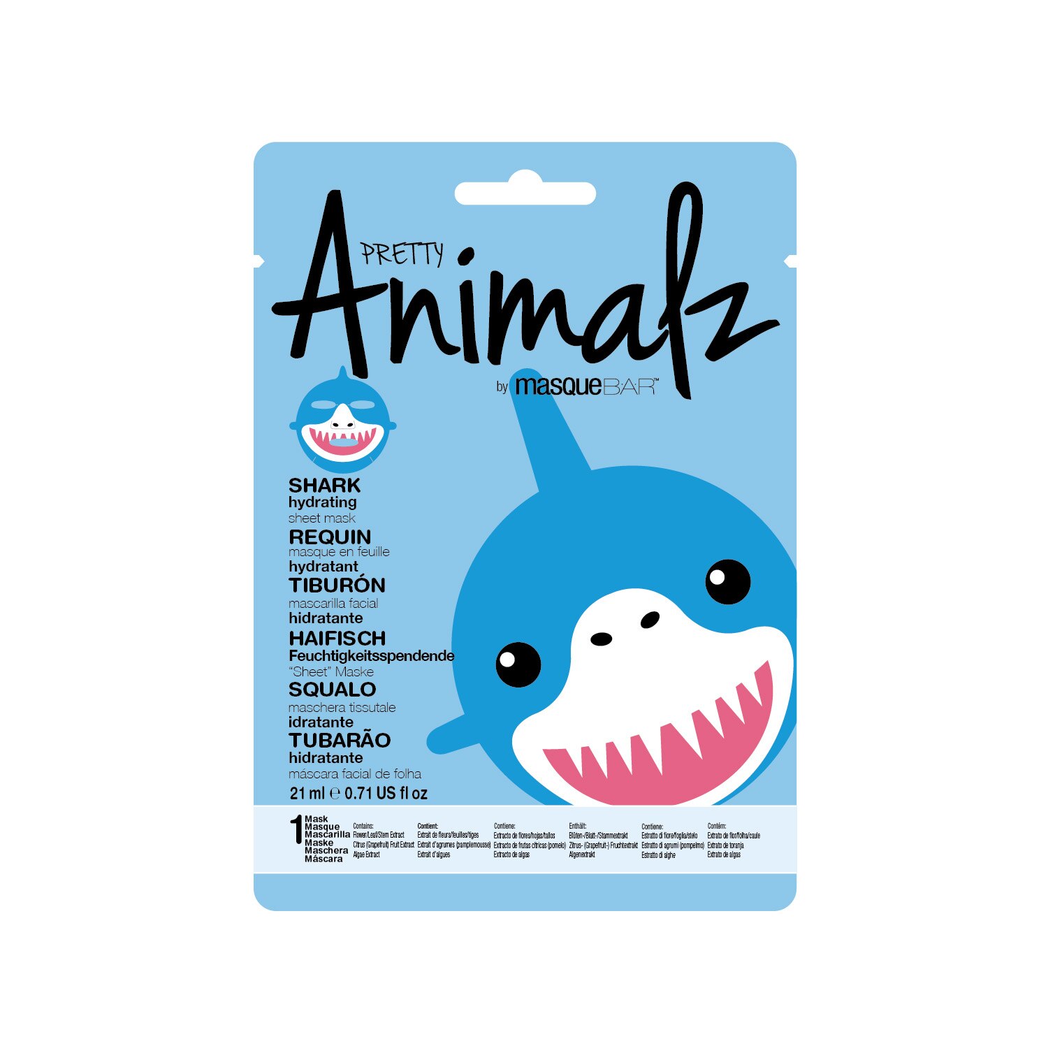 Pretty Animalz by Masque Bar, Sheet Mask