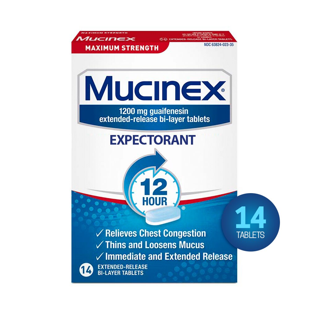 Mucinex Maximum Strength Chest Congestion Expectorant Tablets