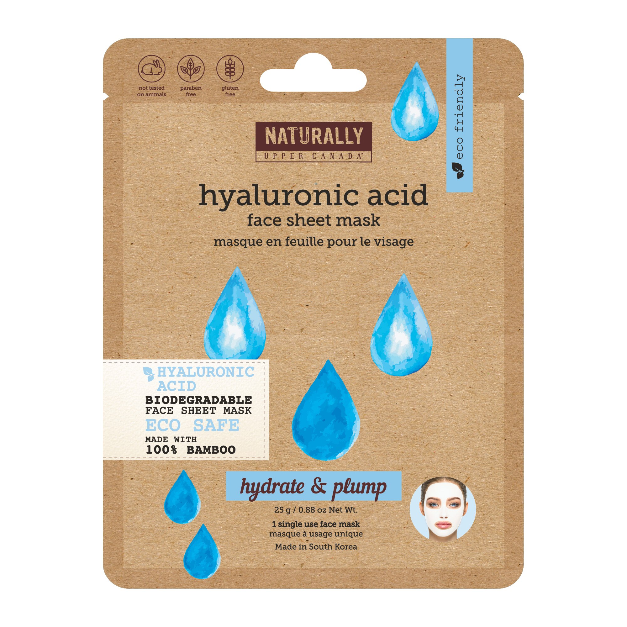 Danielle Hyaluronic Biodegradable Sheet Mask