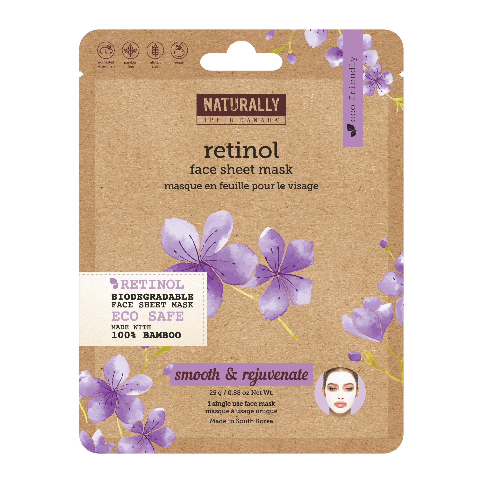 Danielle Retinol Biodegradable Sheet Mask