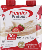 Premier Protein High Protein Shake 4CT, Strawberry, thumbnail image 1 of 1