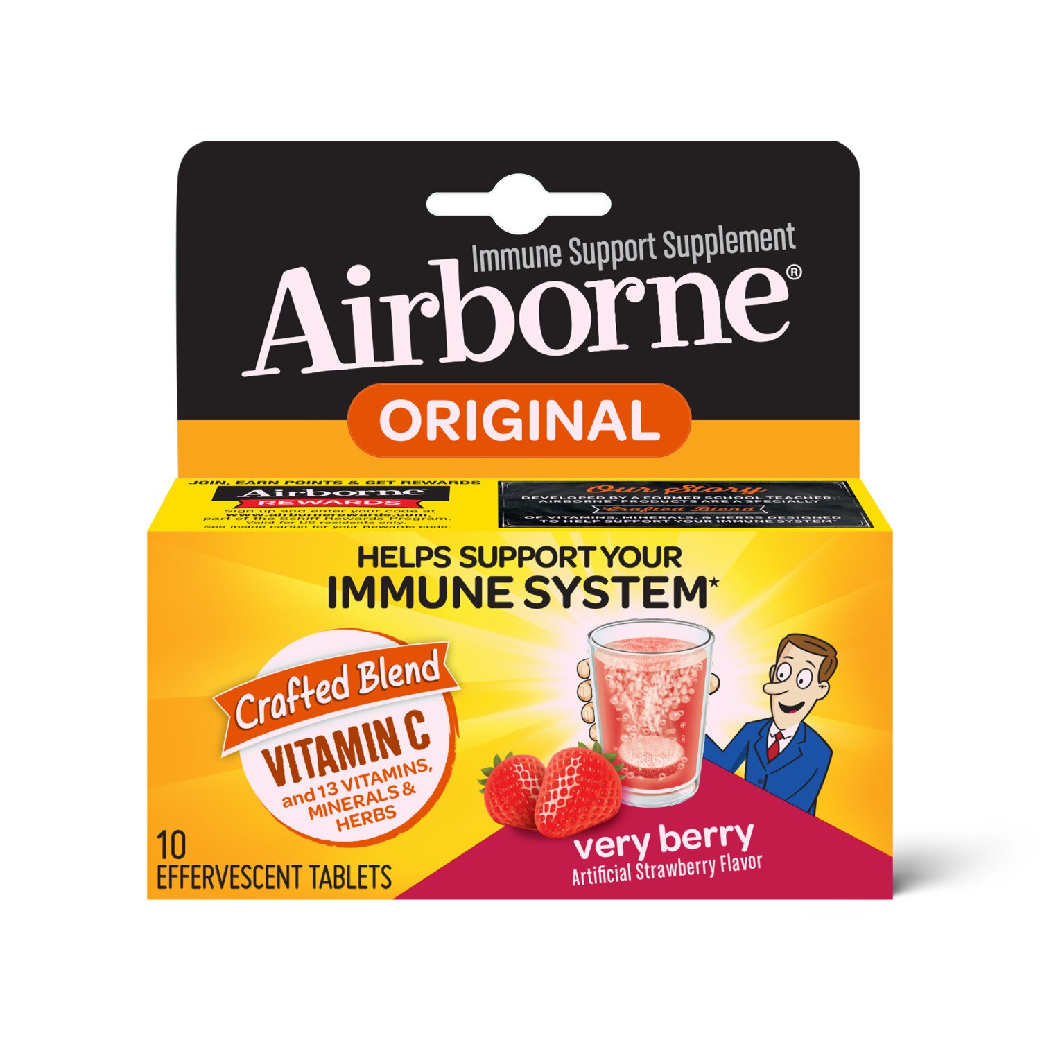 Airborne Original Vitamin C Effervescent Tablets