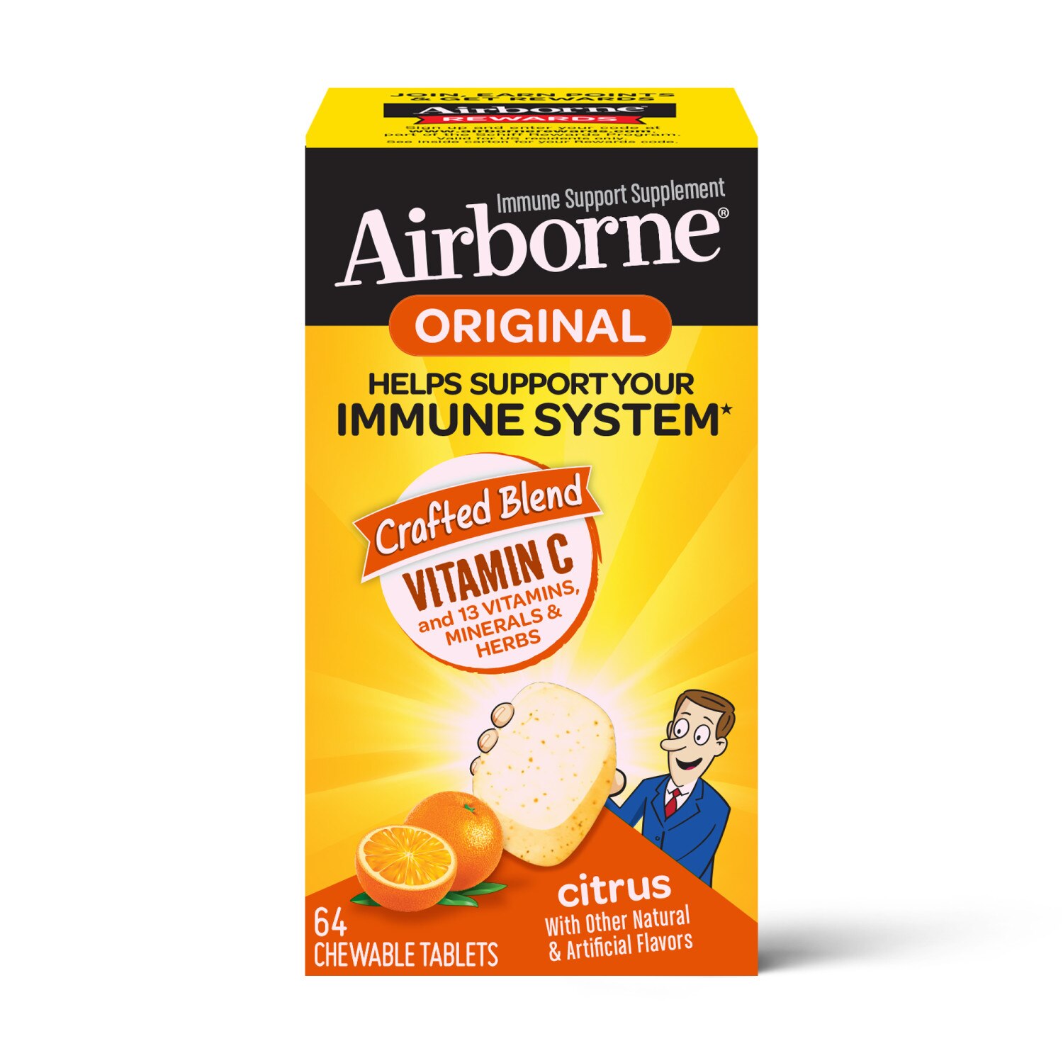 Airborne Original Vitamin C Tablets