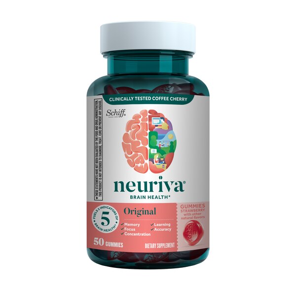 Neuriva Original Brain Performance Gummies, 50 CT