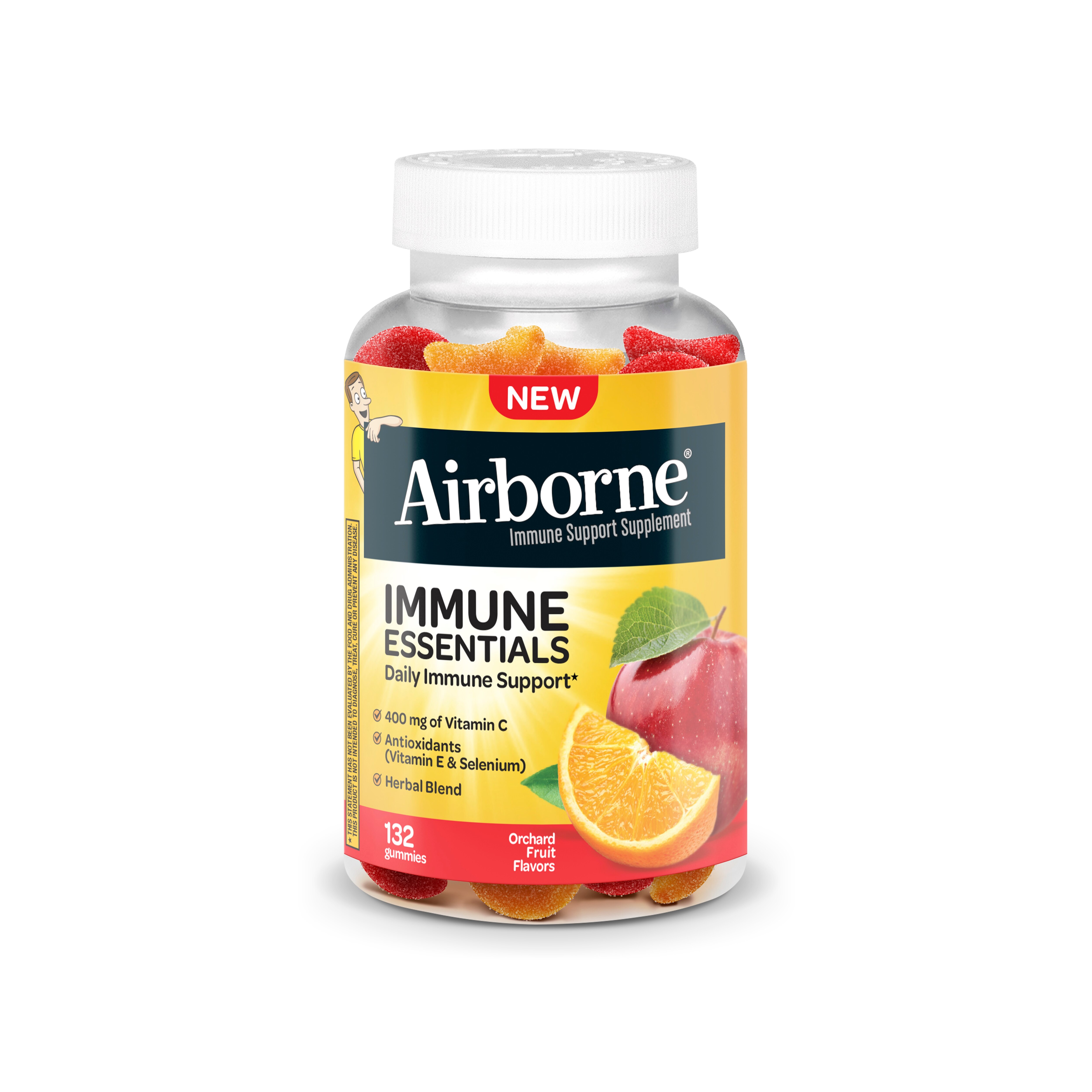 AIRBORNE Immune Essentials Gummies, 132 CT