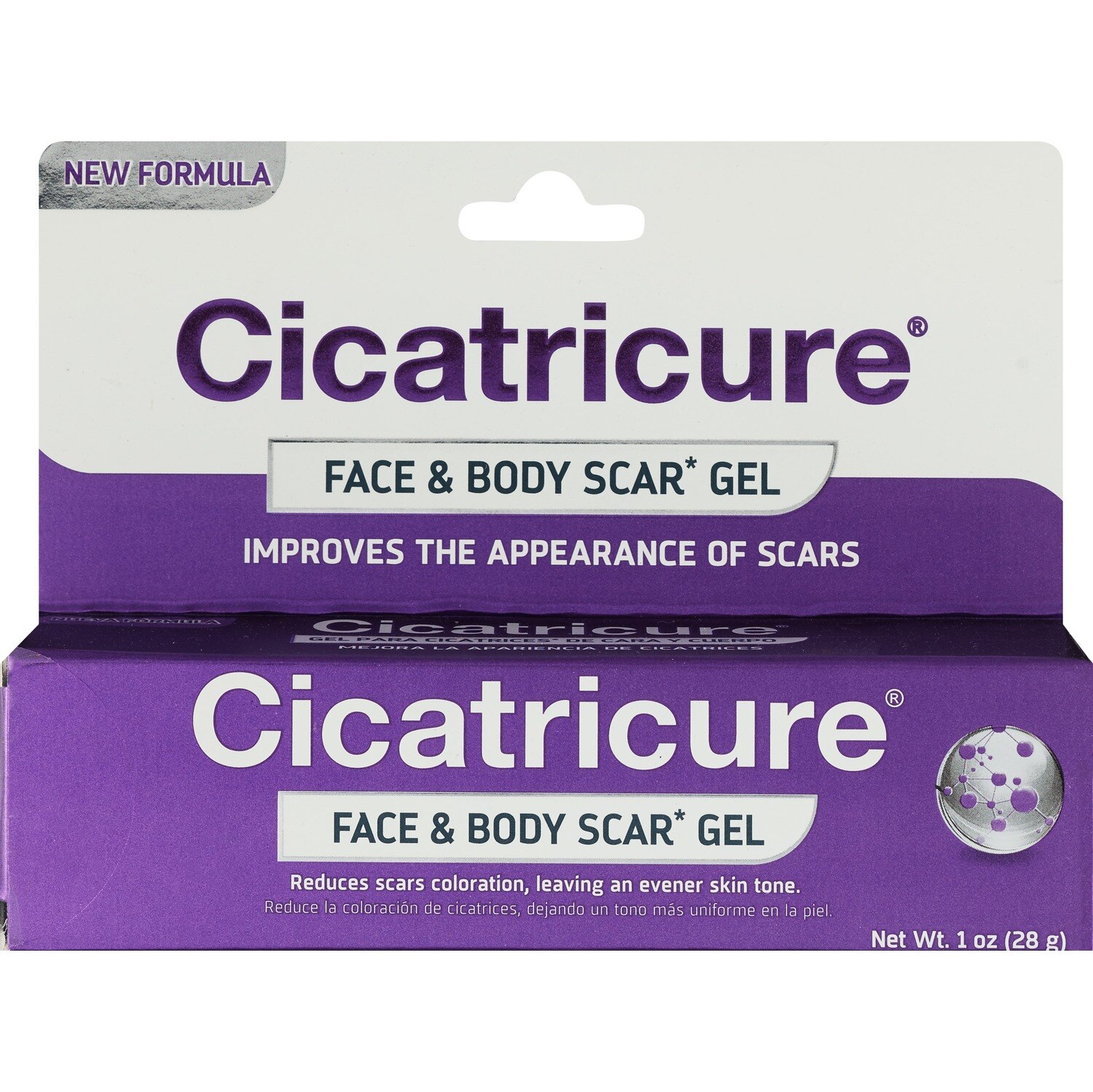 Cicatricure Face & Body Scar Gel, 1 OZ