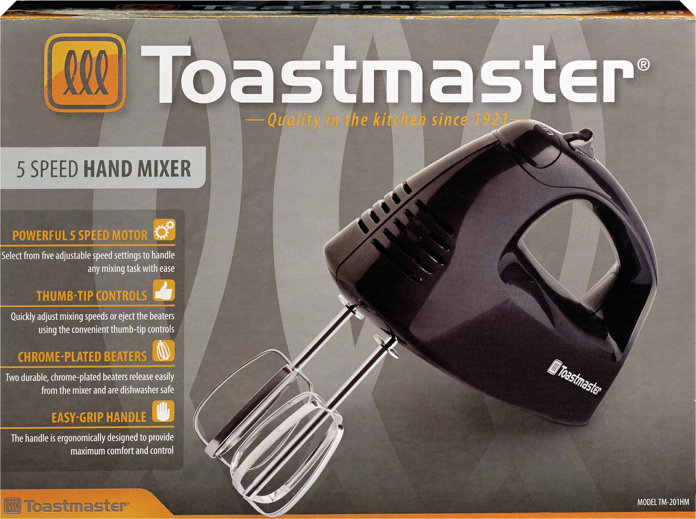 Toastmaster 5-Speed Hand Mixer