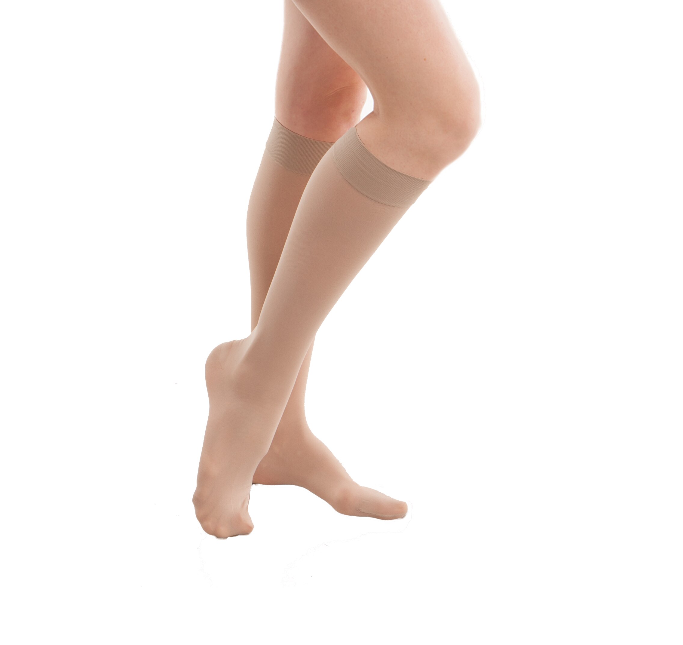 ITA-MED Firm Sheer Compression Knee High Stockings