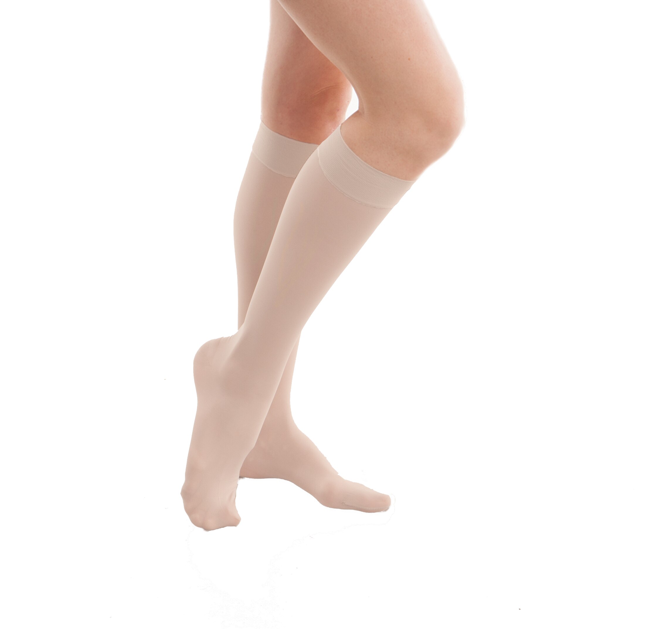 ITA-MED Firm Sheer Compression Knee High Stockings