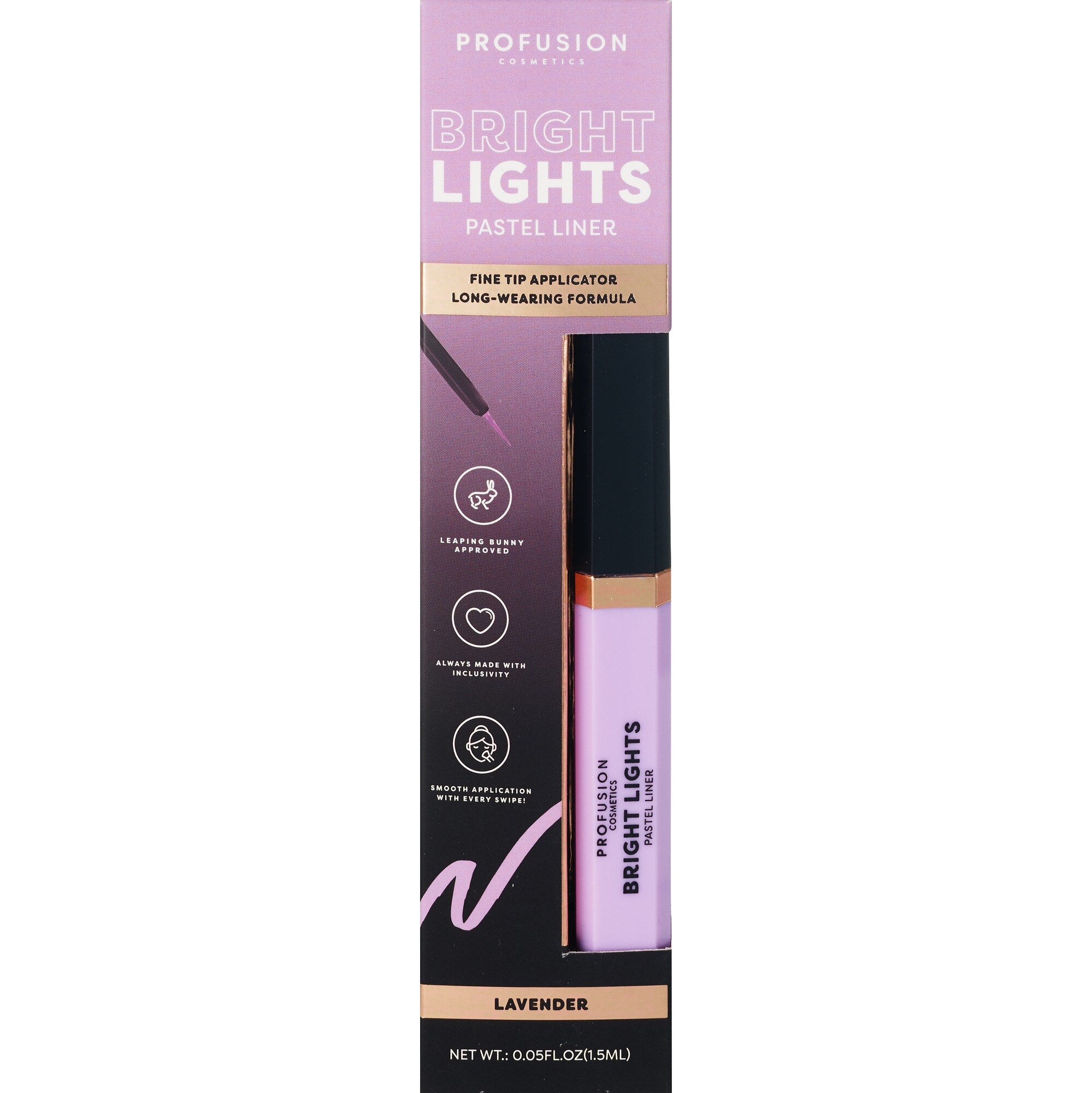 Profusion Cosmetics Pastel Liquid Eyeliner, 0.05 oz