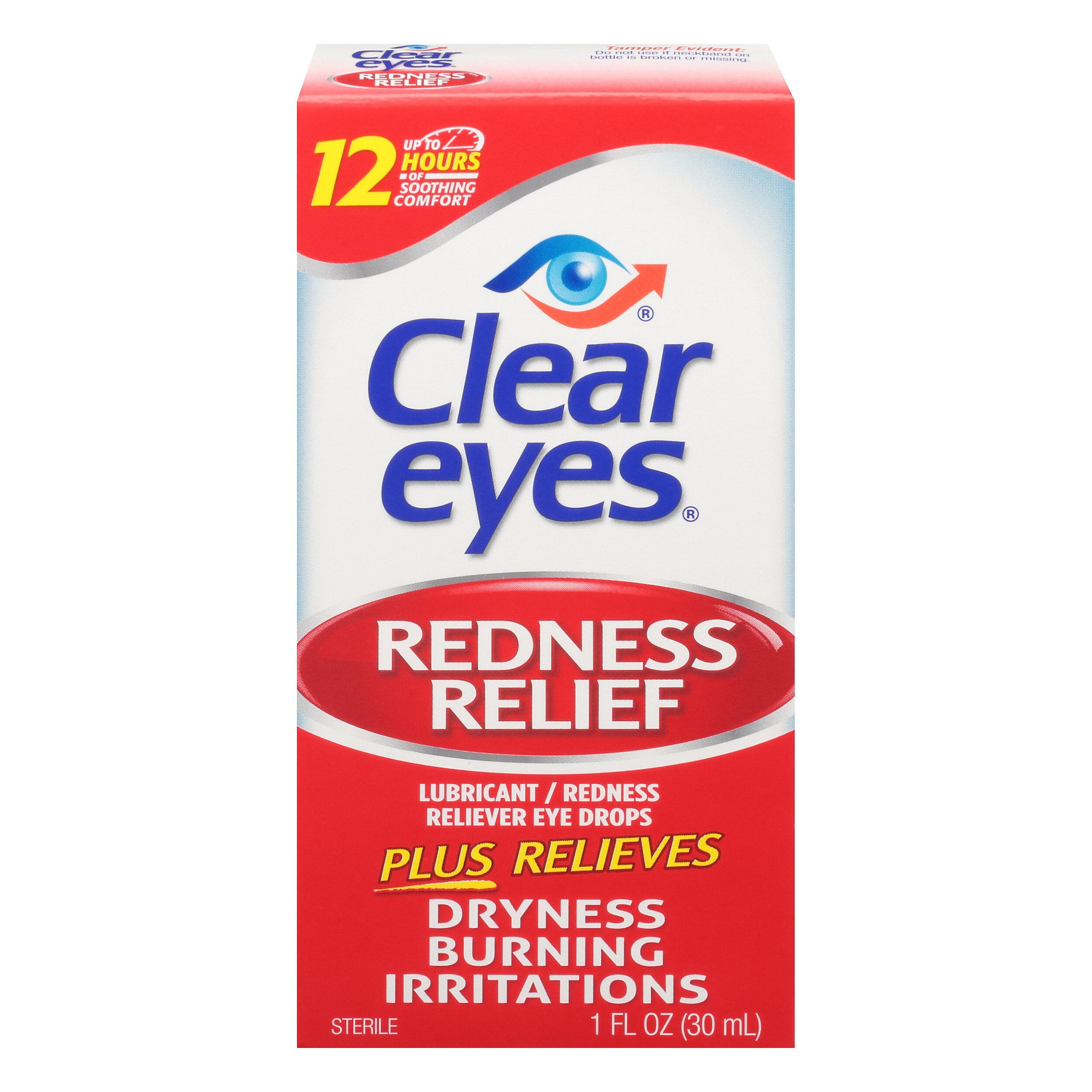 Clear Eyes Redness Relief Eye Drops, 1 OZ