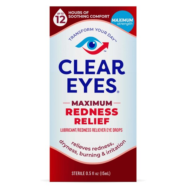 Clear Eyes Maximum Redness Relief Eye Drops