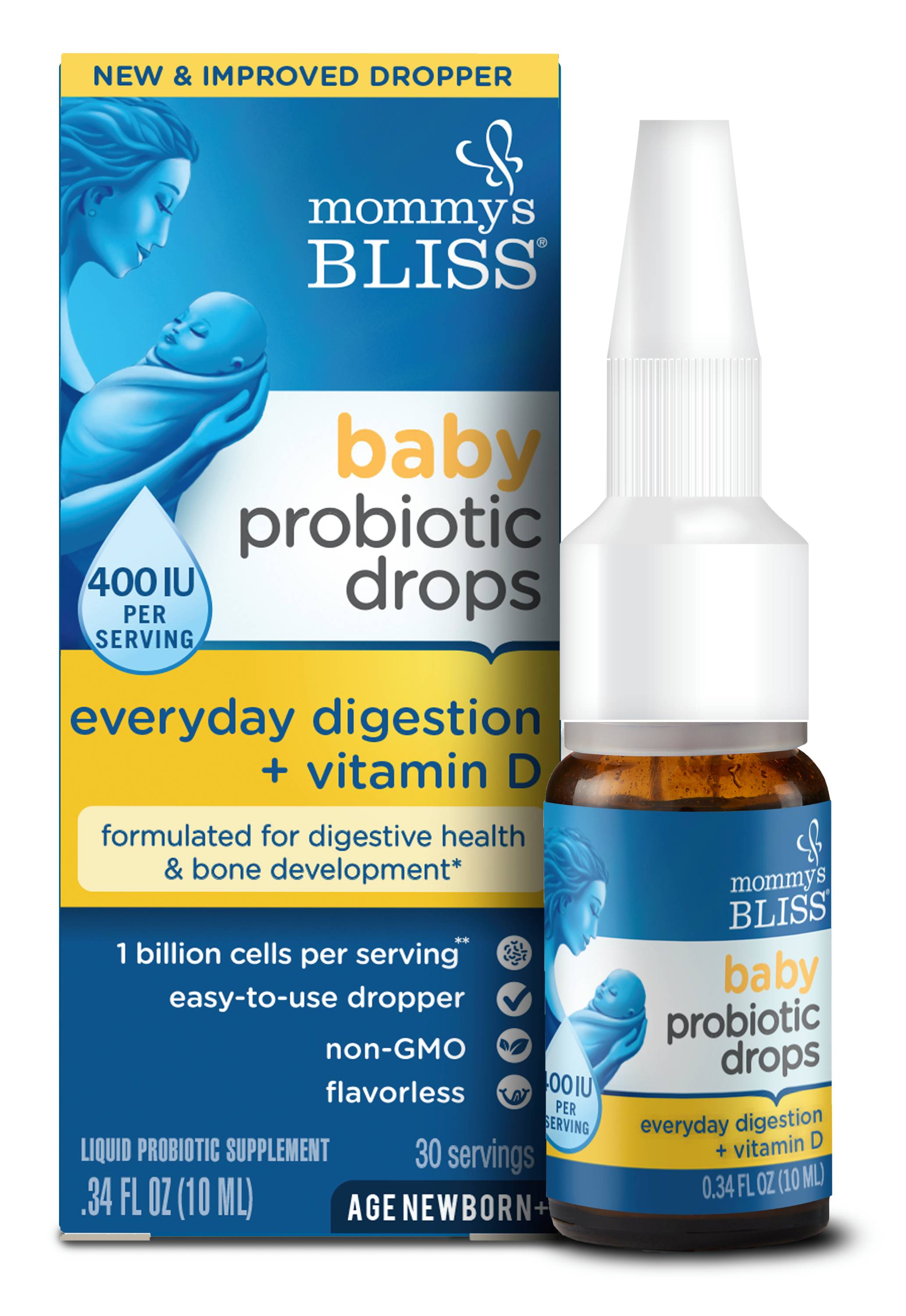 Mommy¿s Bliss Probiotic Drops + Vitamin D