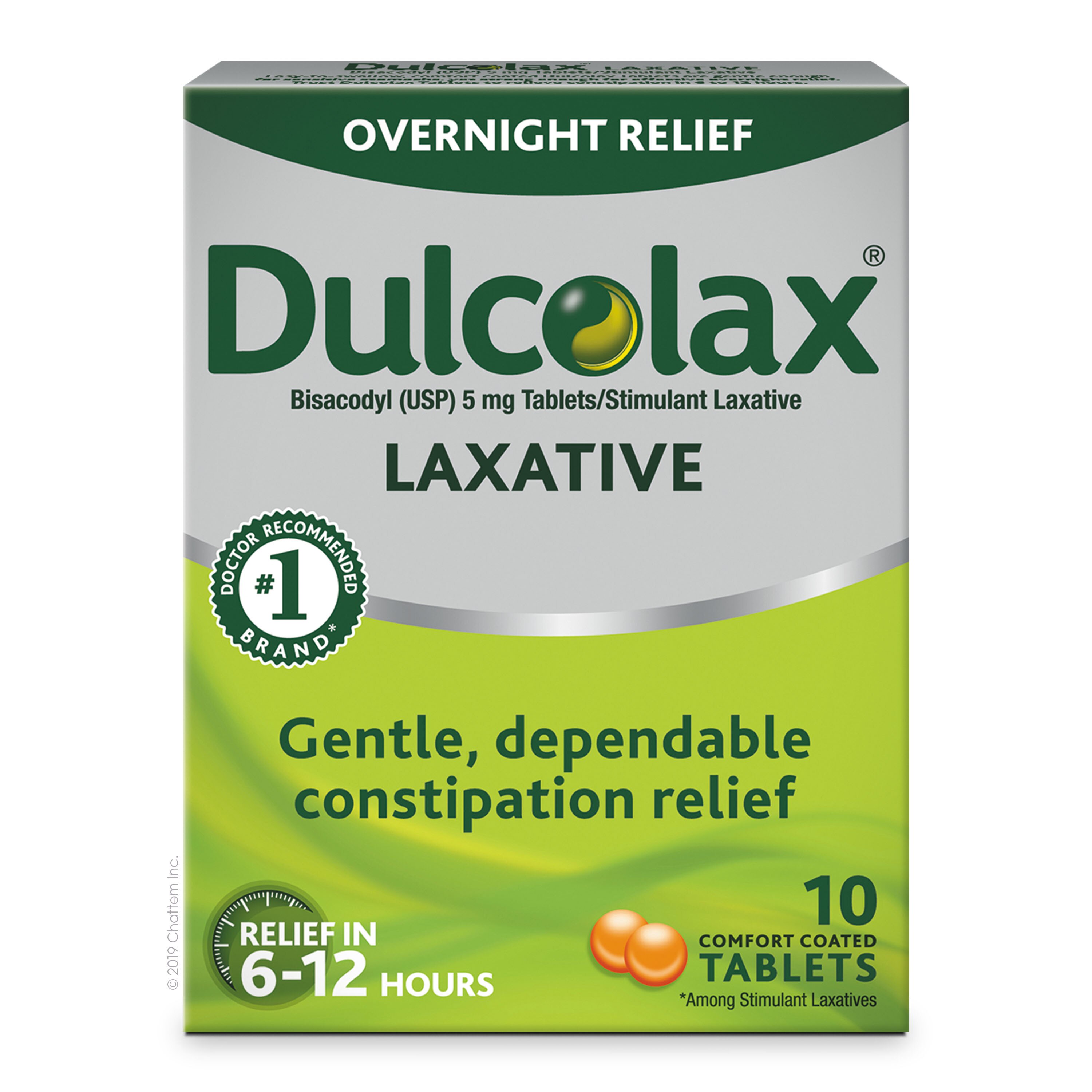 Dulcolax Stimulant Laxative Tablets, Overnight Relief