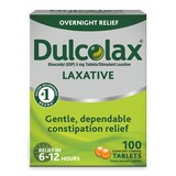 Dulcolax Stimulant Laxative Tablets, Overnight Relief, thumbnail image 1 of 7