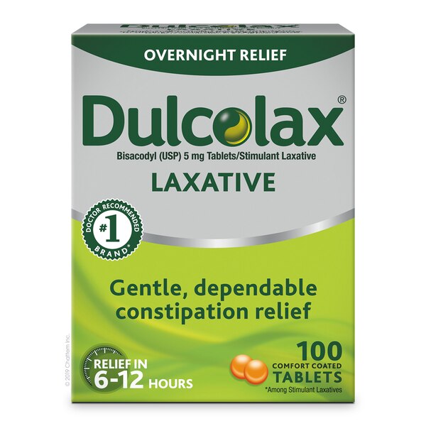 Dulcolax Stimulant Laxative Tablets, Overnight Relief