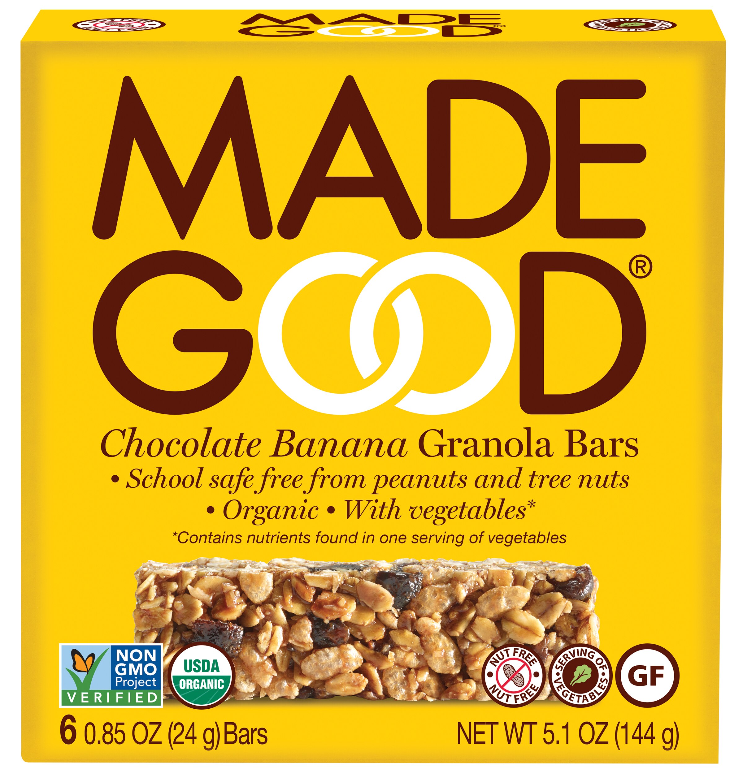 MadeGood Granola Bars-5.1 OZ