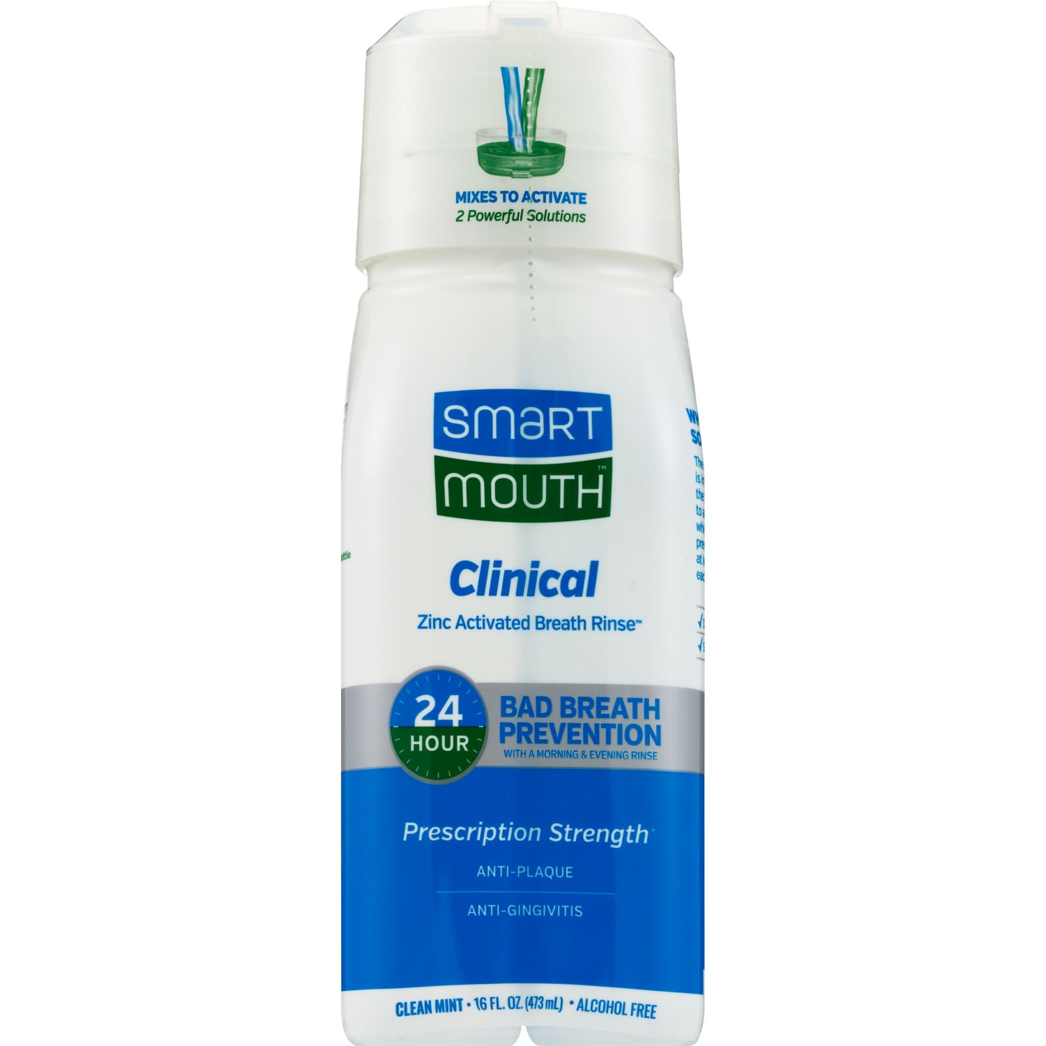 Smart Mouth Advanced Clinical Formula Mouthwash, 16 OZ