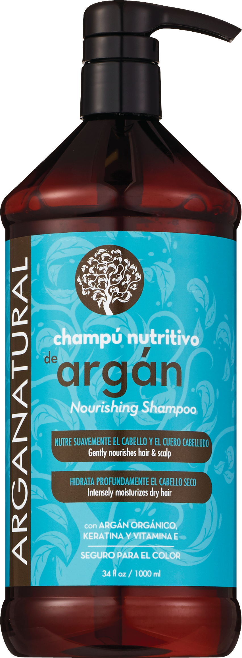 Champu Nutritive de Argan Nourishing Shampoo, 34 OZ