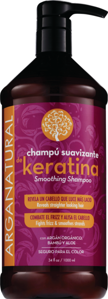 Argan Keratin Smoothing Shampoo, 34 OZ