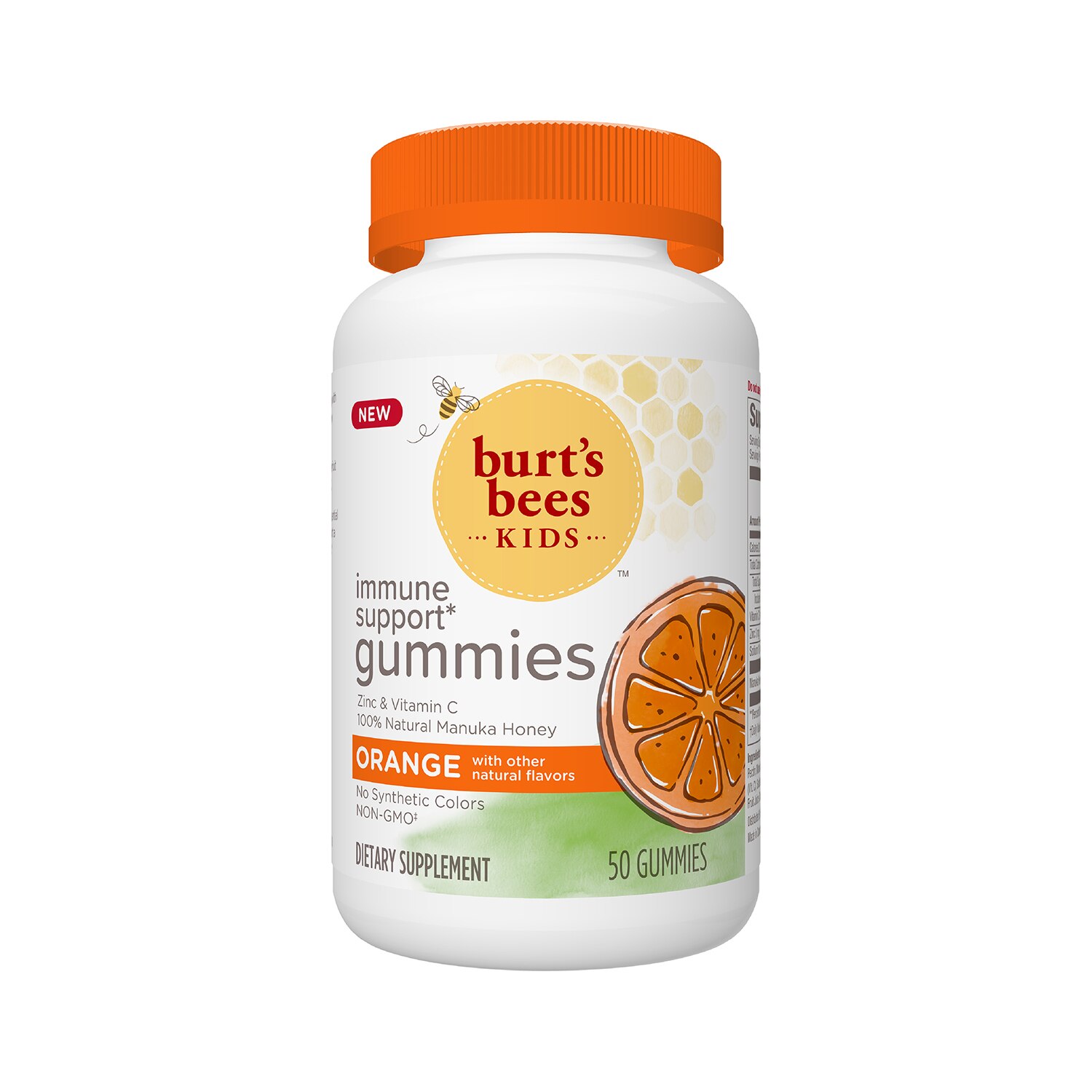 Burt's Bees Kids Immune Support Gummies, 50 CT