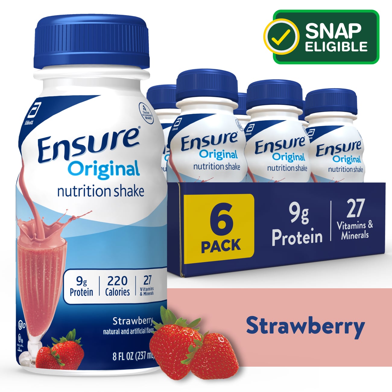 Ensure Original Nutrition Shake, 6 CT