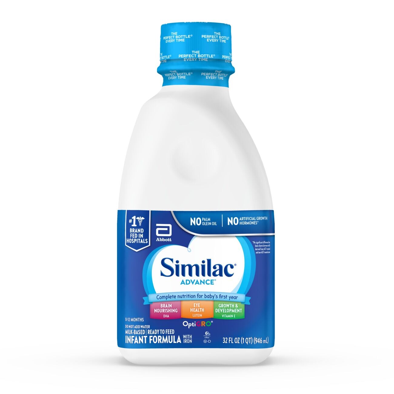 Similac Advance Milk-Based Infant Formula, 32 FL OZ