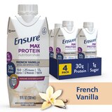 Ensure Max Protein Nutrition Shake, 11 OZ, 4 CT, thumbnail image 1 of 9