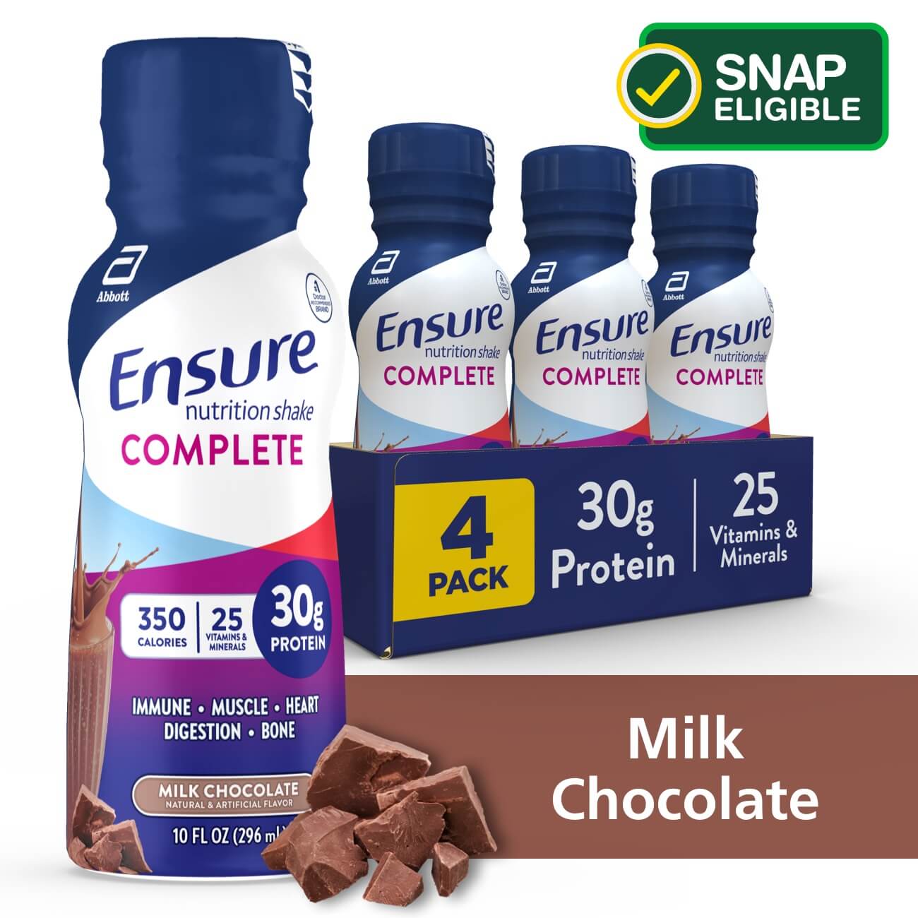 Ensure COMPLETE Nutrition Shake, 10 OZ, 4 CT