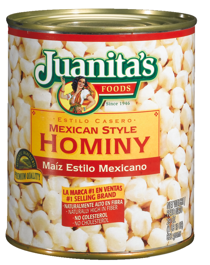 Juanita's Mexican Style Hominy