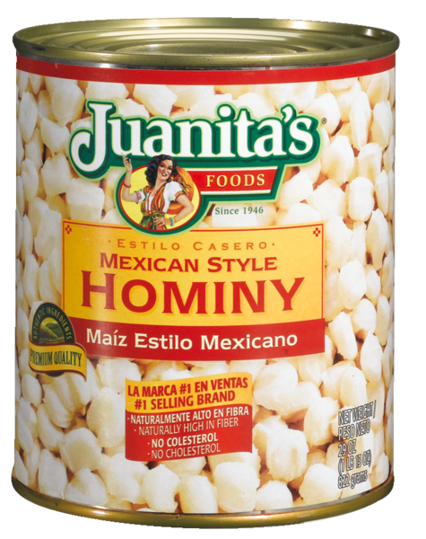 Juanita's Mexican Style Hominy