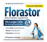 Florastor Daily Probiotic Supplement Vegetarian Capsules, 50 CT, thumbnail image 1 of 9