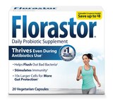 Florastor Daily Probiotic Supplement Vegetarian Capsules, 20 CT, thumbnail image 1 of 9