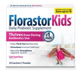 Florastor Kids Probiotic Packets, 20 CT, thumbnail image 1 of 8