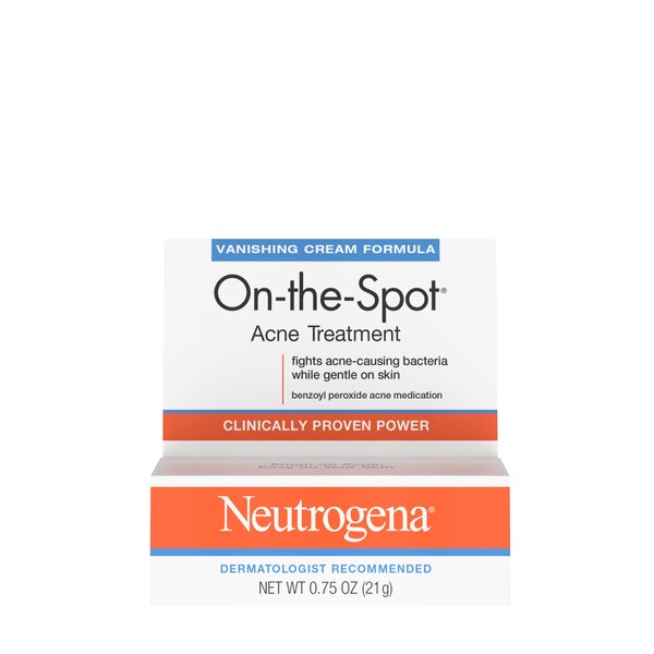 Neutrogena On-The-Spot Acne Treatment, 2.5% Benzoyl Peroxide, 0.75 OZ