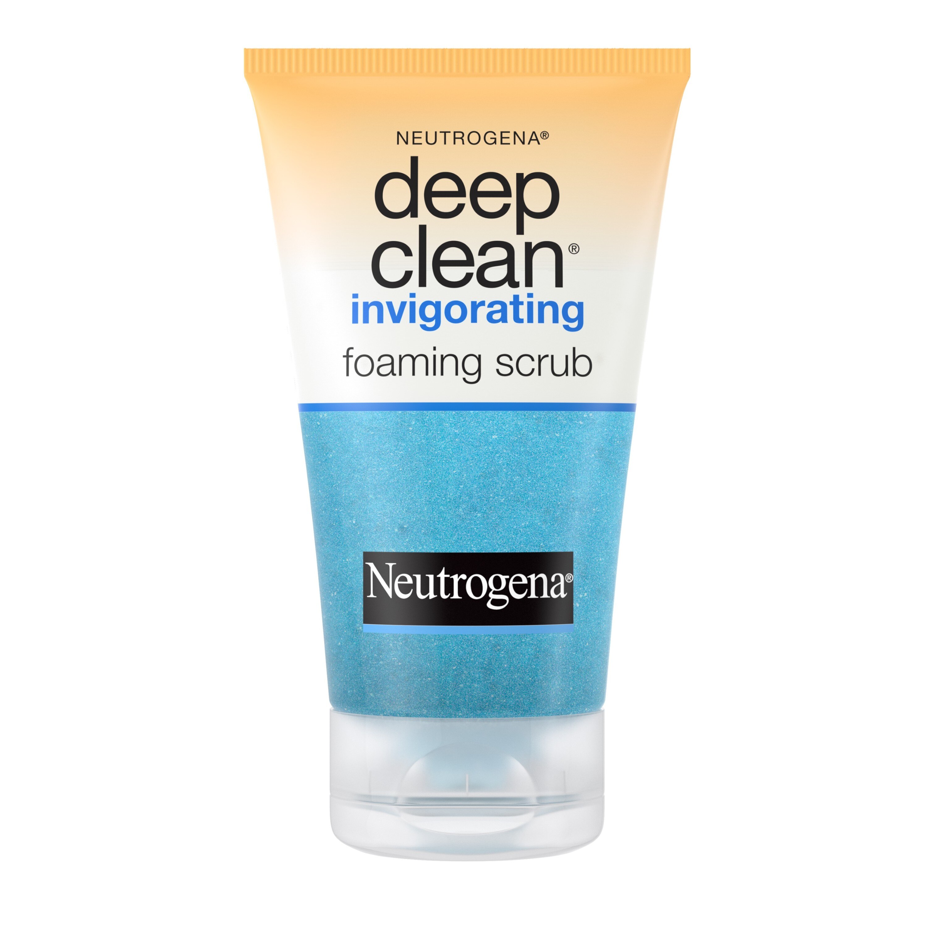 Neutrogena Deep Clean Invigorating Foaming Gel Face Scrub, 4.2 OZ