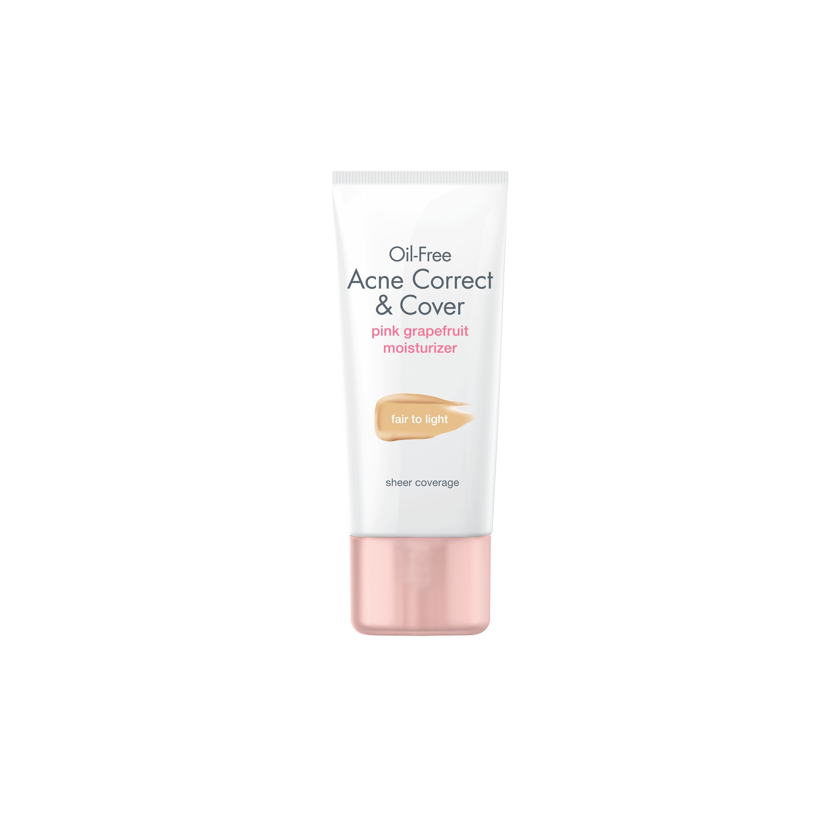 Neutrogena Oil-Free Acne Moisturizer Correct & Cover Pink Grapefruit