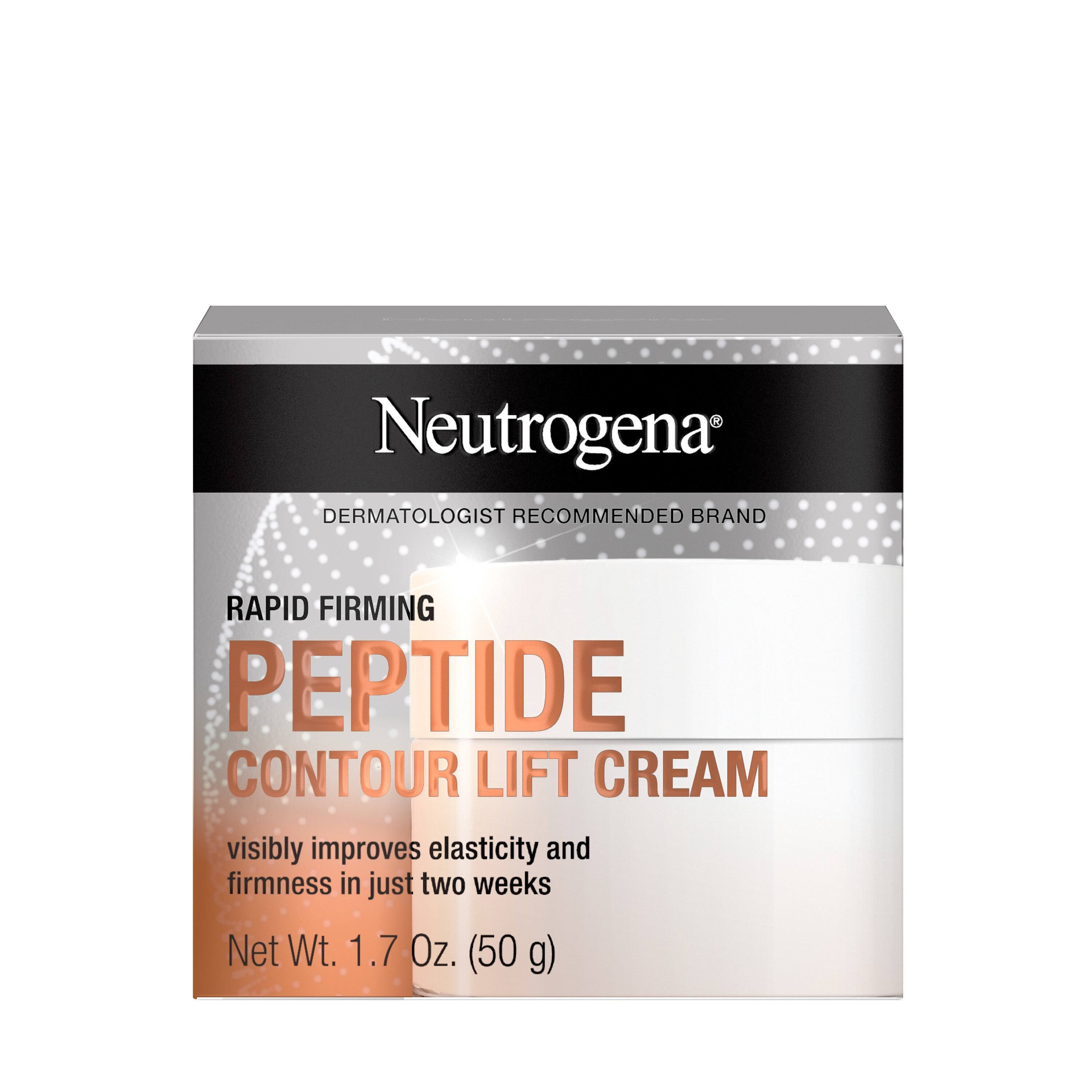 Neutrogena Rapid Firming Peptide Contour Lift Face Cream, 1.7 OZ