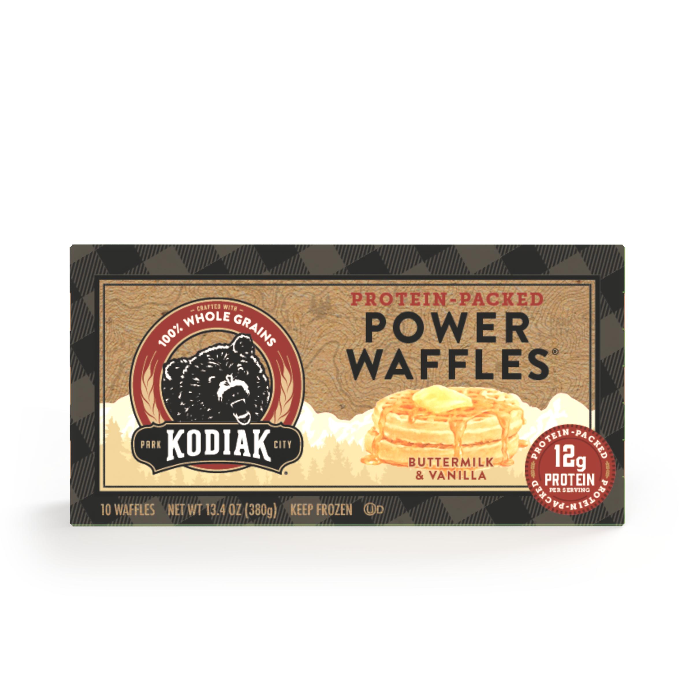 Power Waffles, Buttermilk & Vanilla, 10 ct, 13.4 oz