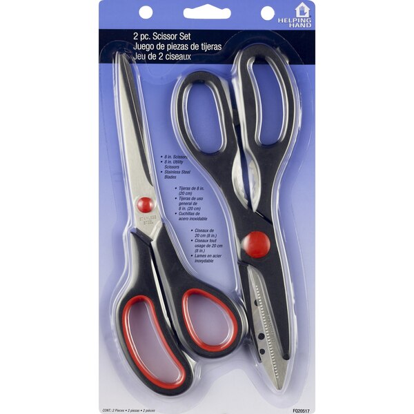 Helping Hand Scissor Set, 2 ct