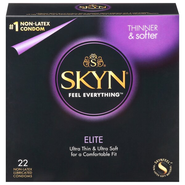 SKYN Elite Non-Latex Condom, 22 CT