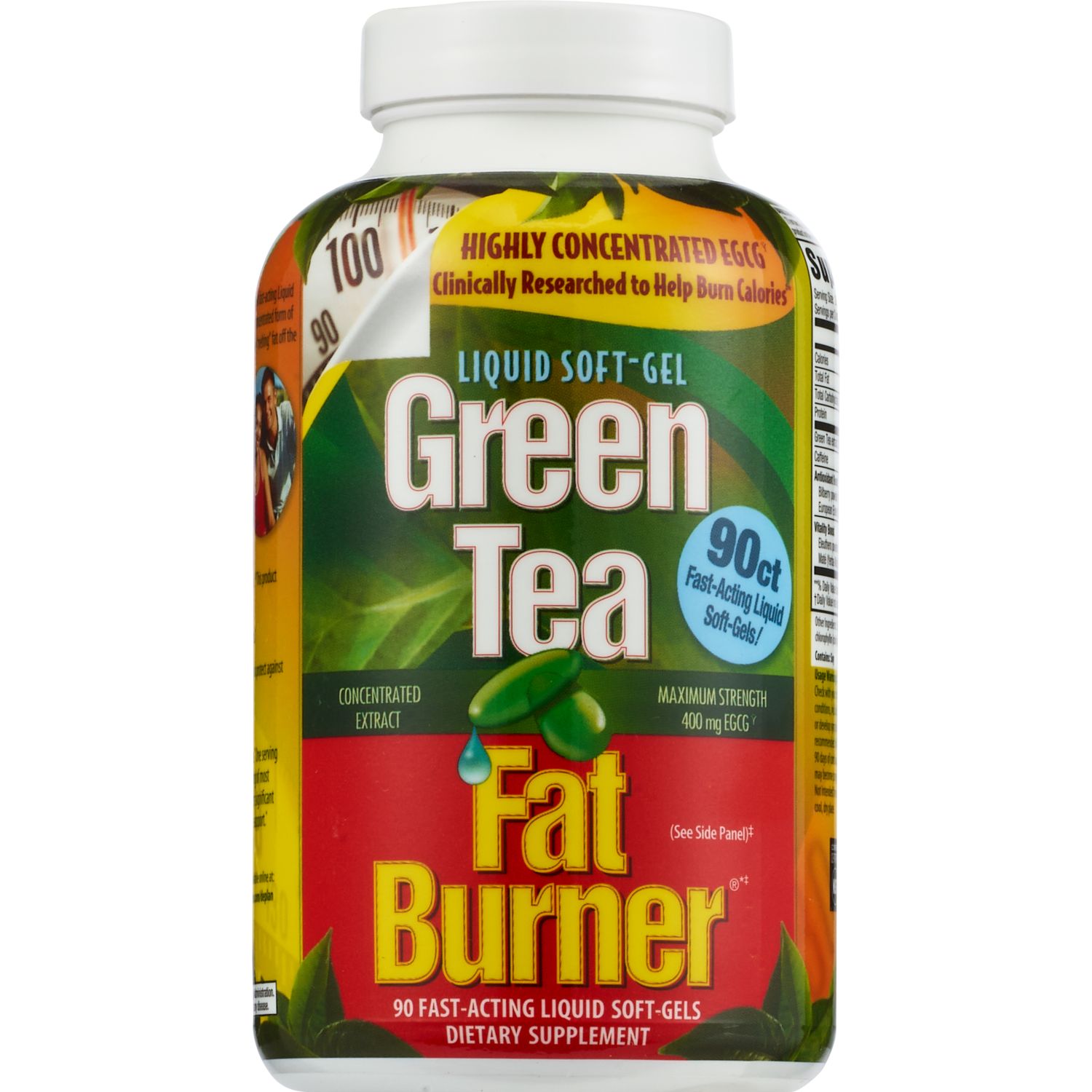 Applied Nutrition Green Tea Fat Burner Liquid Soft Gels - 90 CT