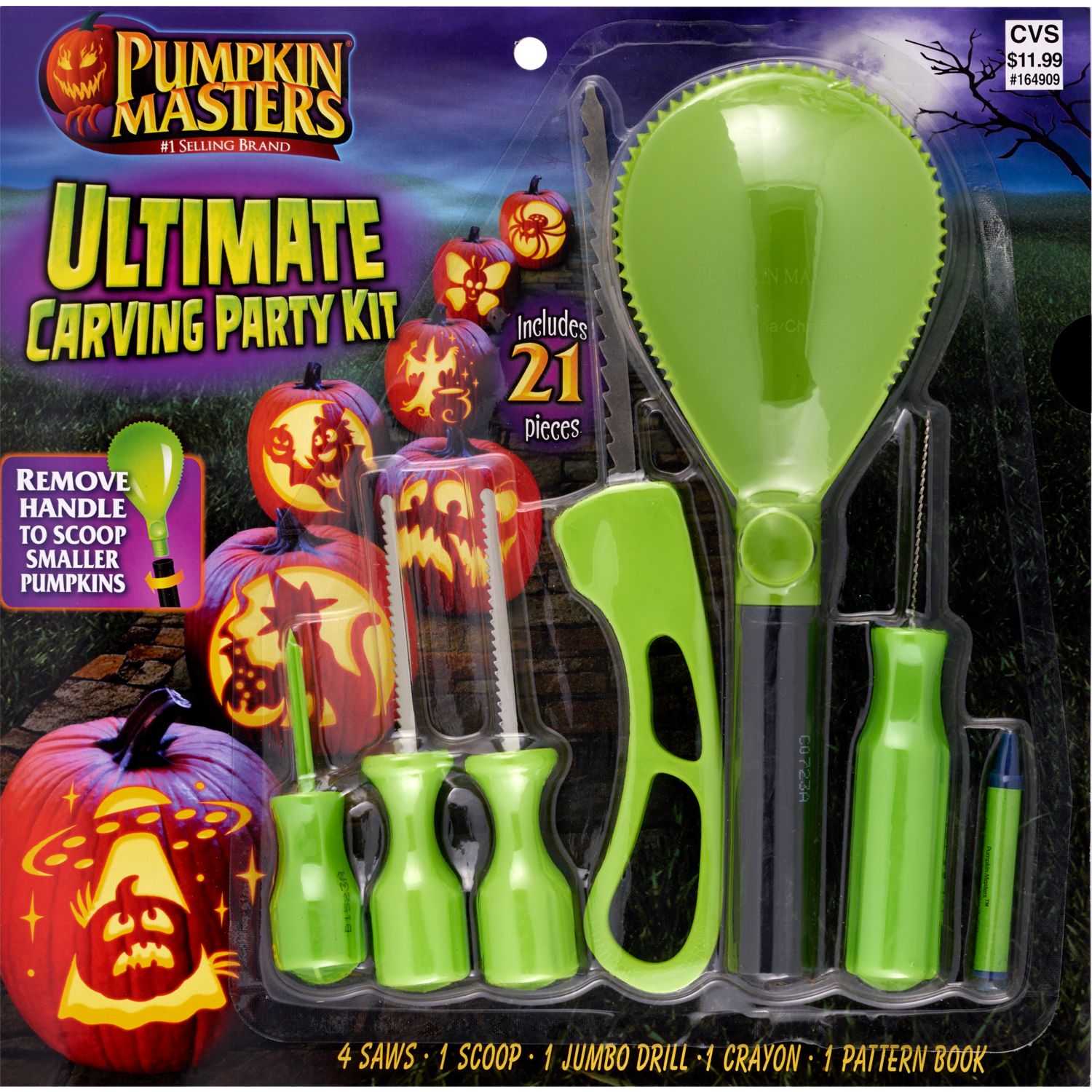 Pumpkin Masters Ultimate Carving Party Kit