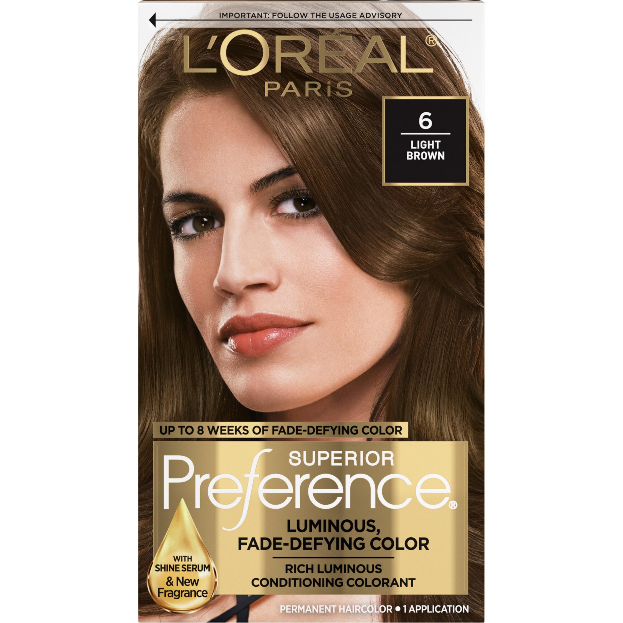 L'Oreal Paris Superior Preference Fade-Defying Shine Permanent Hair Color