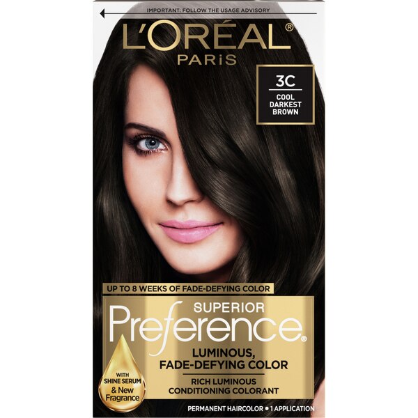 L'Oreal Paris Superior Preference Fade-Defying Shine Permanent Hair Color