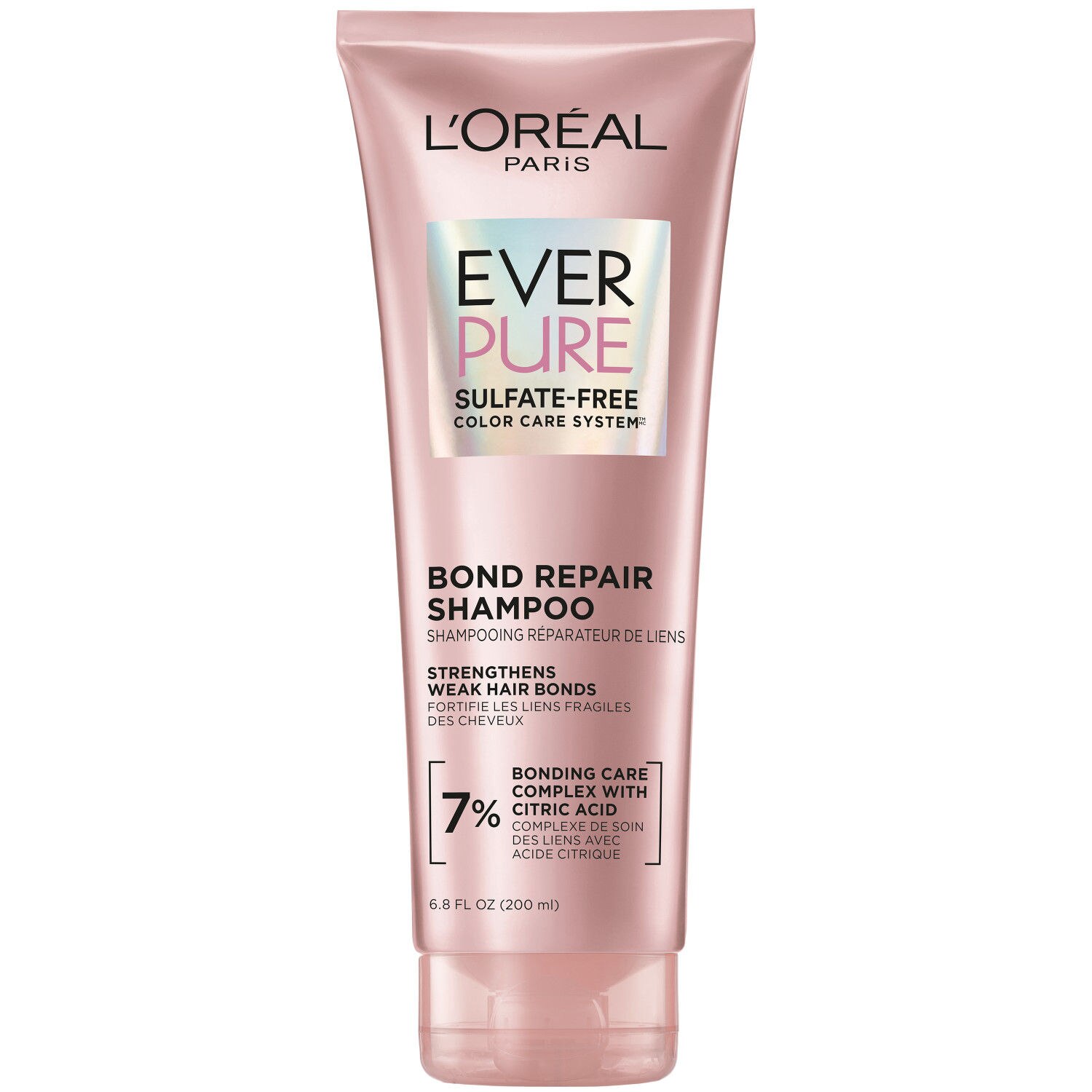 L'Oreal Paris EverPure Sulfate Free Bond Strengthening Shampoo, 6.8 OZ