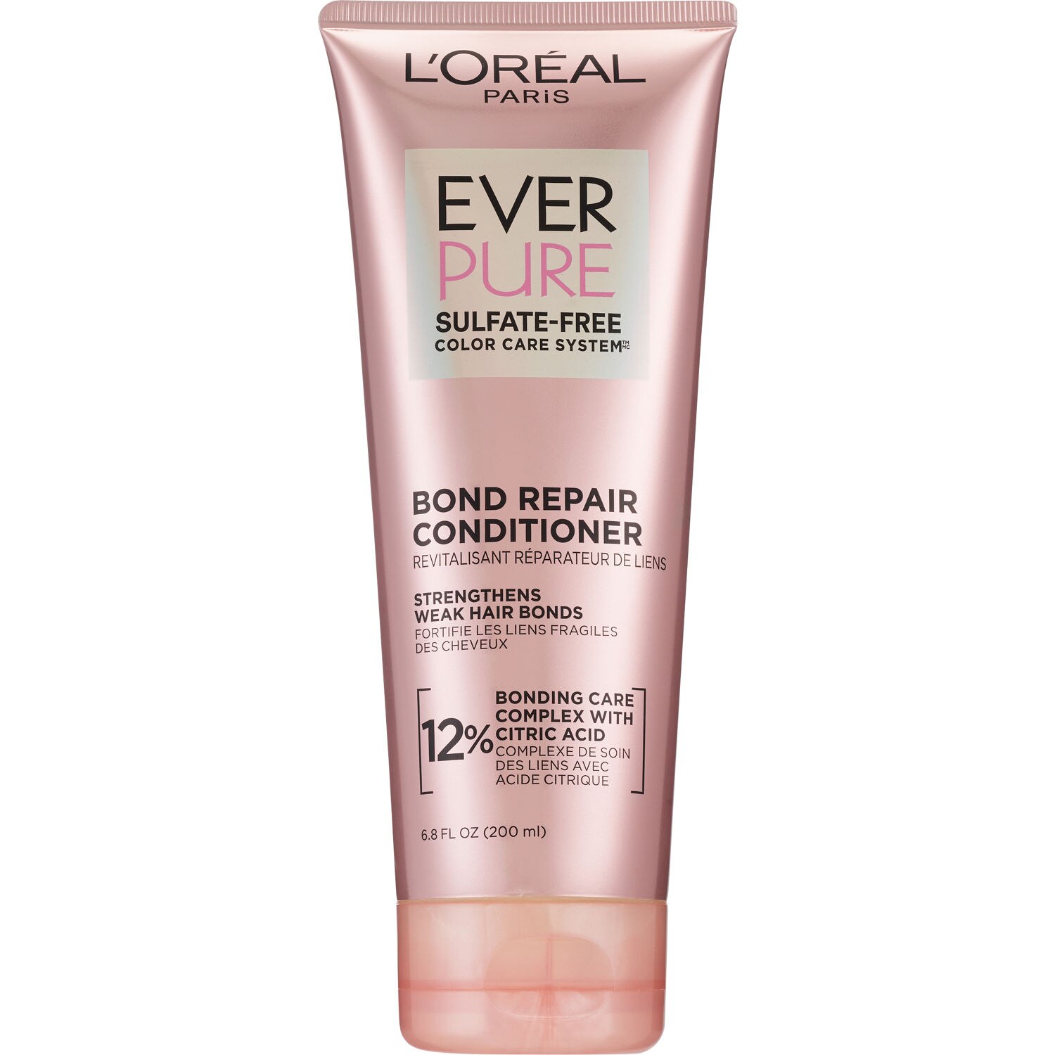 L'Oreal Paris EverPure Sulfate Free Bond Strengthening Conditioner, 6.8 OZ