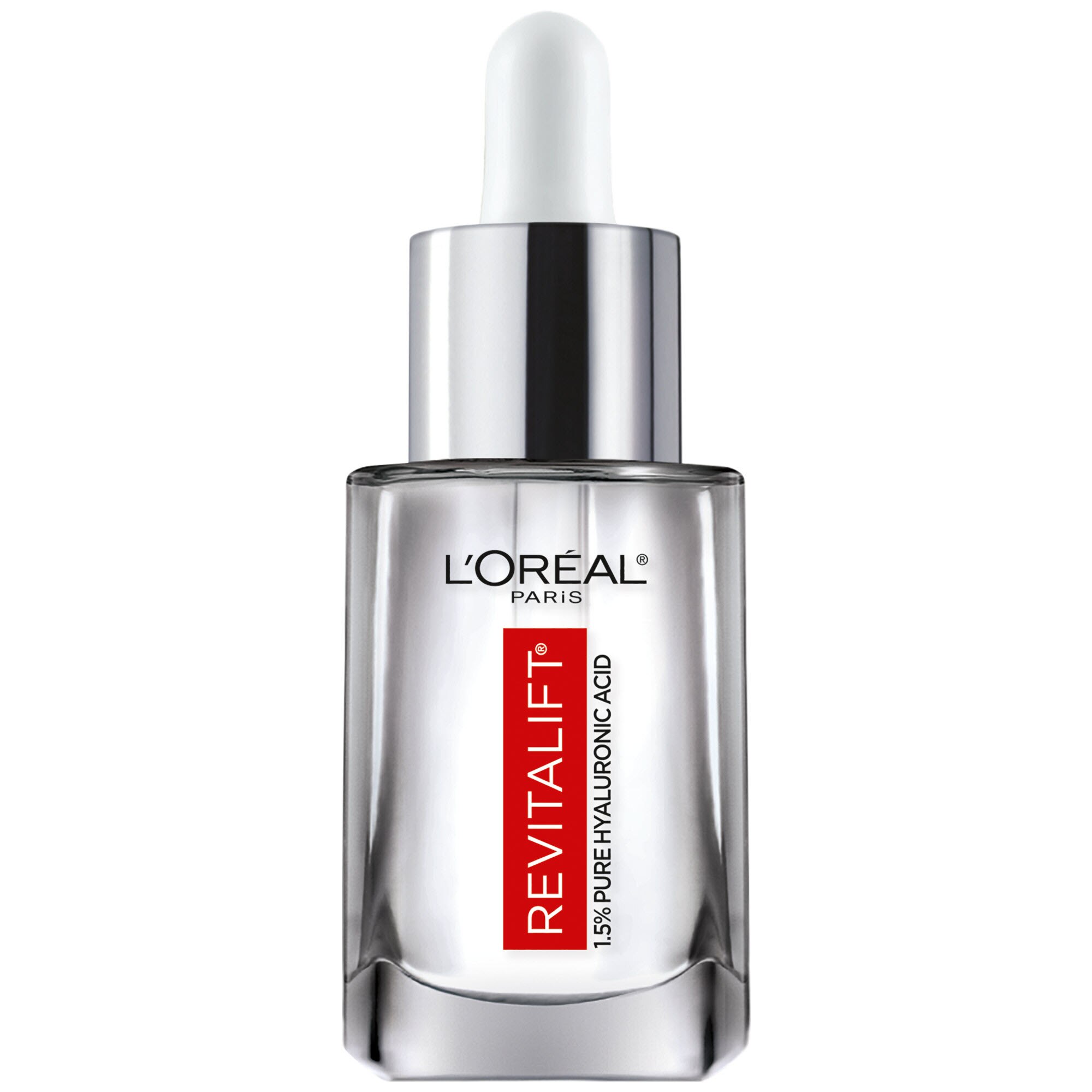 L'Oreal Paris Revitalift Derm Intensives Hyaluronic Acid Face Serum, Trial Size, 0.5 OZ